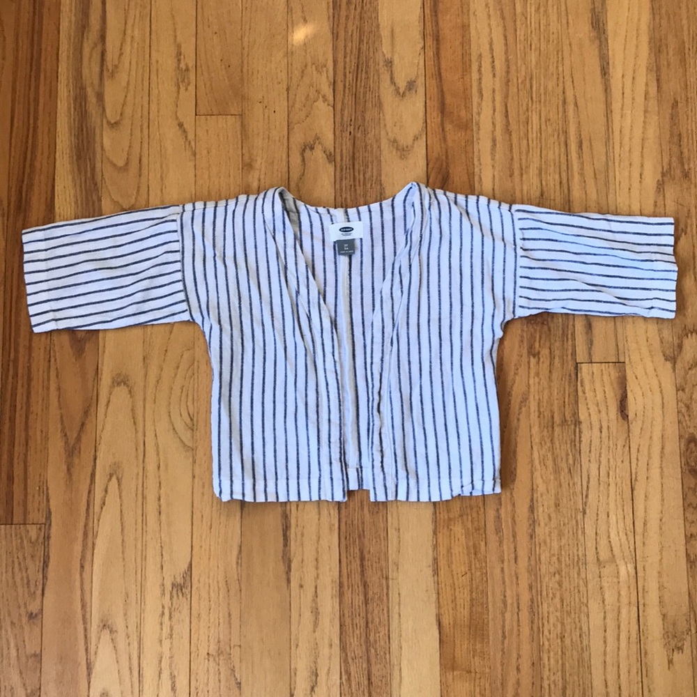 Open Linen Cardigan